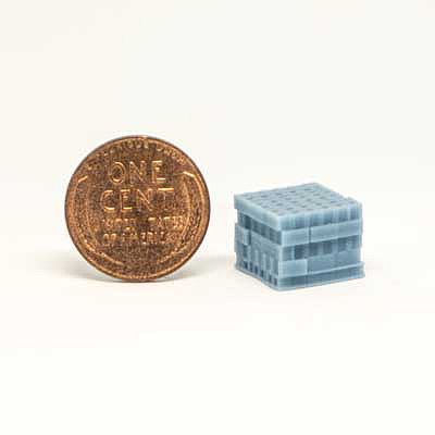 All Scale Miniatures 870919 HO Scale Cinder Block Stacks -- pkg(5)