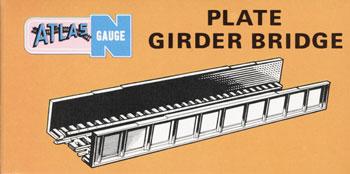 Atlas Model Railroad 2548 N Scale Code 80 Plate Girder Bridge -- Undecorated