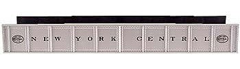 Atlas Model Railroad 2551 N Scale Decorated Code 80 Plate-Girder Bridge -- New York Central (silver, black)