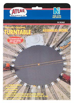 Atlas Model Railroad 2790 N Scale Turntable - 7-1/2" Diameter Deck -- Assembled