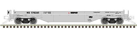 Atlas Model Railroad 50004894 N Scale 42' Coil Steel Car with Fishbelly Side Sill - Ready to Run - Master(R) -- Norfolk Southern Class CS 24, 170077 (gray, No Cover)