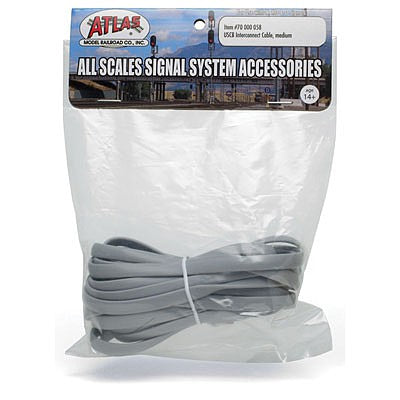 Atlas Model Railroad 70000058 All Scale SCB Interconnect Cable - All Scales Signal System -- Medium 15' 4.6m