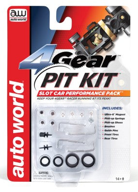 Auto World 230 HO 4-Gear Slot Car Performance Pit Kit