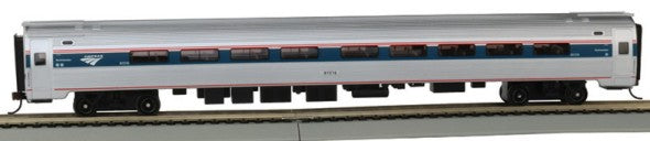 Bachmann 13119 HO 85' Budd Amtrak Amfleet I Phase VI Passenger Coach Lighted Businessclass