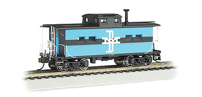 Bachmann 16818 HO Scale Northeast-Style Steel Cupola Caboose - Ready to Run - Silver Series(R) -- Boston & Maine #C-120