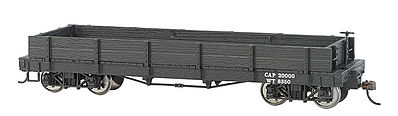 Bachmann 27298 On30 Scale Wood Gondola - Spectrum(R) -- Data Only (black)