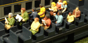 Bachmann 33165 O Scenescapes Passengers Seated (Waist-Up) (12)