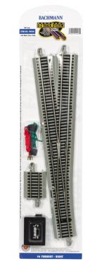 Bachmann 44560 HO #6 Right Turnout Nickel Silver Track (1/Cd)