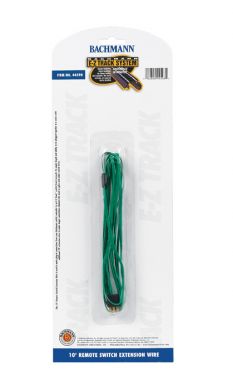 Bachmann 44598 HO 10' Green Switch Extension Wire (1/Cd)