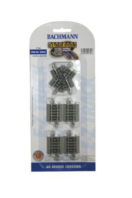 Bachmann 44842 N 60° Crossing Nickel Silver Track (1/Cd)