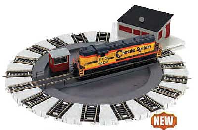 Bachmann 46298 HO Scale E-Z Track(R) -- DCC-Equipped Turntable
