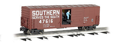 Bachmann 47979 O Scale Operating Boxcar - 3-Rail - Ready to Run - Williams(TM) -- Southern Railway