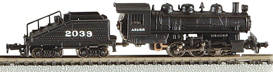 Bachmann 50566 N USRA 0-6-0 Switcher Steam Locomotive & Tender ATSF #2039