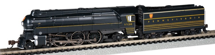 Bachmann 53951 N Streamlined K4 4-6-2 Pacific Steam Locomotive Econami DCC Sound Pennsylvania #1120