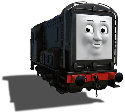 Bachmann 58802 HO Scale Diesel Engine - Thomas & Friends(TM) -- Black w/White Face