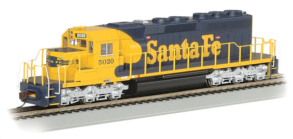 Bachmann 60913 HO EMD SD40-2 Diesel Locomotive DCC Equipped Santa Fe #5020 (War Bonnet Yellow & Blue)