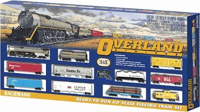 Bachmann 614 HO Scale Overland Limited Train Set -- Union Pacific