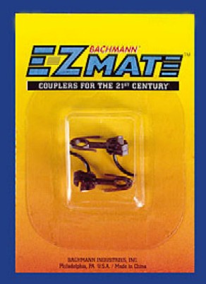 Bachmann 78005 HO Center Shank-Medium E-Z Mate Magnetic Knuckle Couplers (12pr/cd)