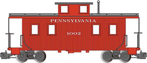 Bachmann 93802 G Scale Eight-Wheel Wood Center-Cupola Caboose - Ready to Run -- Pennsylvania Railroad #1002