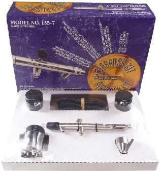 Badger 1557 155 Anthem Siphon Bottom Feed Deluxe Airbrush Set w/All Purpose Nozzle & Needle