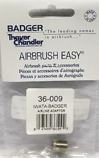 Badger 36009 Iwata Airbrush-Badger Hose Adapter