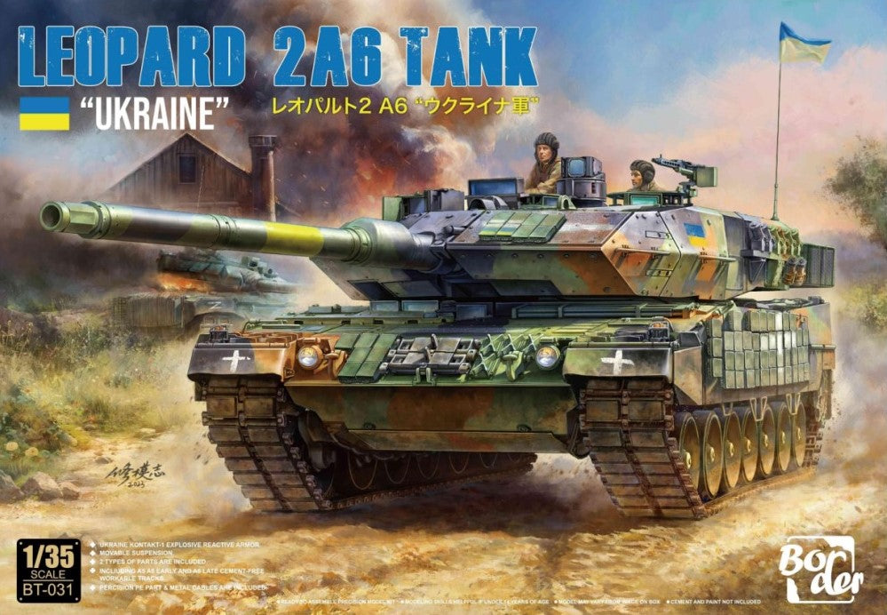 Border Models BT31 1/35 Leopard 2A6 Ukraine Tank