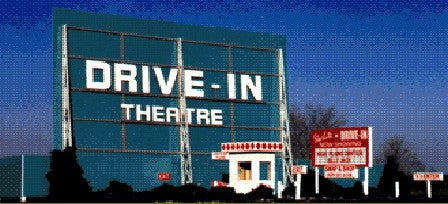 Blair Line 168 HO Drive-In Theatre Kit