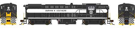 Bowser 25089 HO Scale Baldwin DRS-4-4-1500 - Standard DC - Executive Line -- Durham & Southern 362 (Ex-Soo Line, black, white, yellow)
