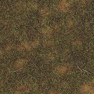Busch 1304 HO Scale Thinning Grass Pad - 11-11/16 x 8-1/4" 29.7 x 21cm -- Late Summer Grass