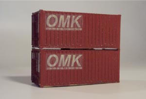 Osborn Models 1063 Ho 20' Intermodal Containers
