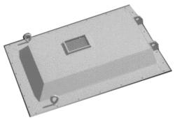 Cannon & Company 1358 HO Scale Inertial Filter Hatches -- GP59, GP60, GP60B, GP60M