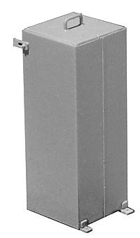 Cannon & Company 1903 HO Scale Electrical Cabinet Air Filter Box -- For Early-To-Mid Production EMD Dash-2 Series Diesels pkg(2)