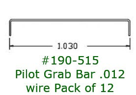 Cal Scale 515 HO Pilot Grab Bar .012 Wire (12) (D)