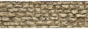 Chooch Enterprises 8250 All Scale Flexible Random Stone Wall w/Self-Adhesive Backing -- Small Stones 13 x 3-1/2" 33 x 8.9cm
