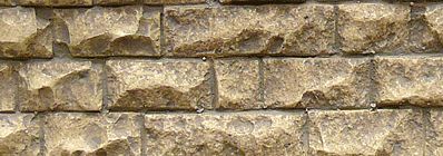 Chooch Enterprises 8262 All Scale Flexible Cut Stone Wall w/Self-Adhesive Backing -- Medium Stones - 13-1/4 x 3-3/8" 33.7 x 8.6cm