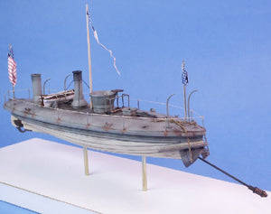 Cottage Industry Models 96010 1/96 USS Spuyten Duyvil Union Torpedo Boat (10.5"L w/o Spar torpedo)