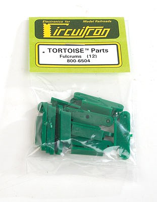 Circuitron 6504 All Scale Tortoise(TM) Switch Machine Replacement Parts -- Fulcrums pkg(12)