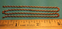 A Line Products 29272 All Scale Preblackened Brass Chain - 12" -- 13 Links Per Inch