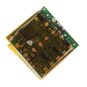 Digitrax DH165IP HO Scale Plug N' Play Decoder w/SoundBug(TM) Socket -- Integrated Medium 8-Pin DCC Plug