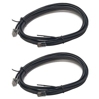 Digitrax LNC82 All Scale LocoNet Cable pkg(2) -- 8'  2.4m