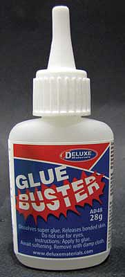 Deluxe Materials AD48 All Scale Glue Buster -- CA Glue Debonder/Dissolver 1oz 28g