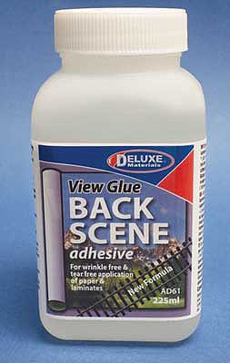 Deluxe Materials AD61 All Scale View Glue Backscene Adhesive -- 7.6oz 225ml