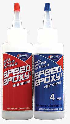 Deluxe Materials AD65 All Scale Speed Epoxy II - 4-Minute Set Time -- 7-9/16oz 224g