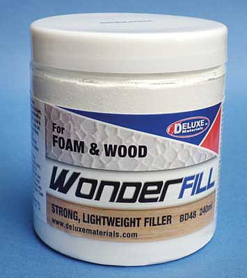 Deluxe Materials BD48 All Scale Wonderfill Foam & Wood Filler -- 8.1oz 240ml