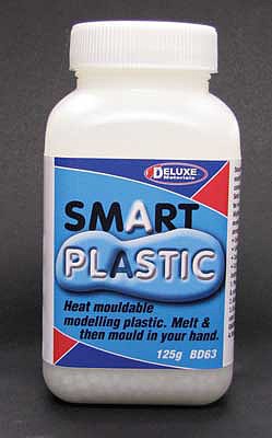Deluxe Materials BD63 All Scale Smart Plastic Moldable Plastic -- 4.4oz 125g