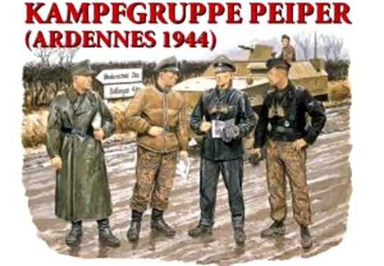 Dragon Models 6088 1/35 Joachim Peiper & Staff Soldiers Ardennes 1944 (4)