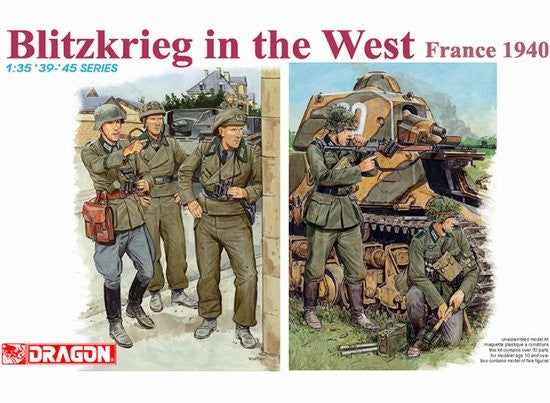 Dragon Models 6347 1/35 Blitzkrieg German Soldiers in the West France 1940 (5)