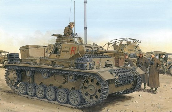 Dragon Models 6901 1/35 DAK PzBefWg III Ausf H Tank