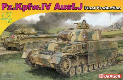Dragon Models 7629 1/72 PzKpfw IV Ausf J Final Production Tank