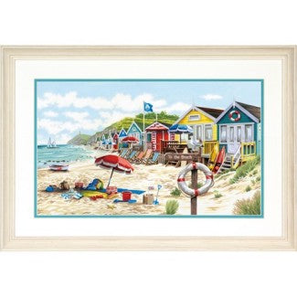 Dimensions Puzzles 91794 To the Beach Paint by Number (20"x12")